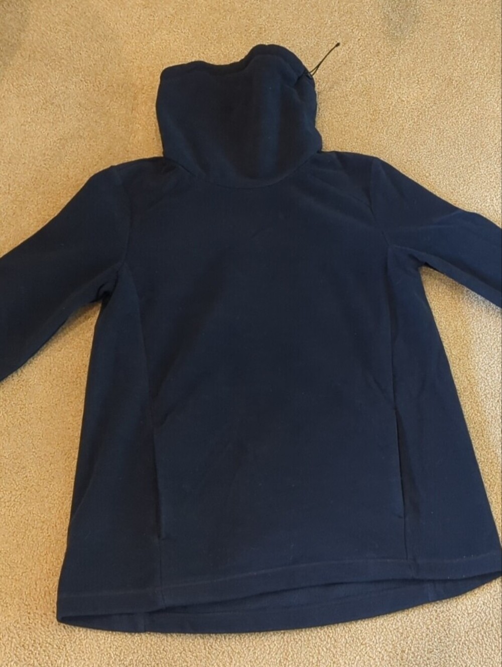 Lands' End Womens Heavy Fleece Pullover Sweatshirt